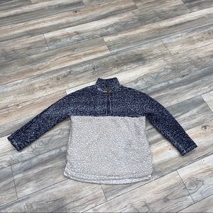 Cozy pullover quarterzip